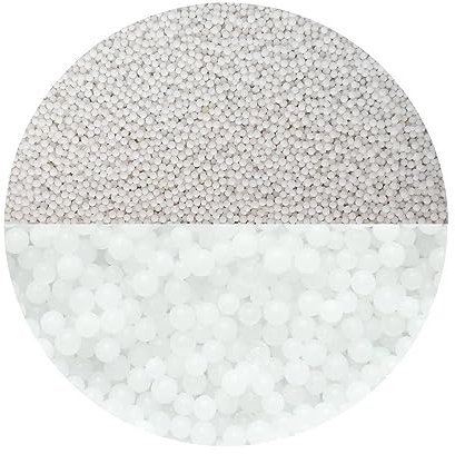 trendfinding 100 g de gránulos Deco retenedores de Agua Blancos, granulometría 1,5-2 mm, decoración para Flores y Plantas, 10 litros, Muy económico, Uso versátil