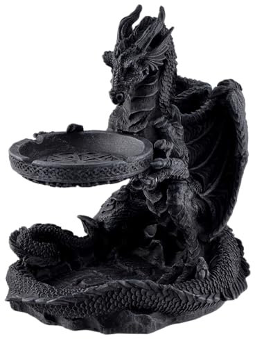 Drachen Raucherset, Feuerzeug-, Zigarettenbehälter und Aschenbecher, 766-3373