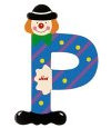 Sevi 81072 - Clown Buchstabe P