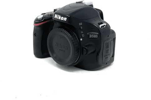 Nikon D5100 SLR-Digitalkamera (16 Megapixel, 7.5 cm (3 Zoll) schwenk- und drehbarer Monitor, Live-View, Full-HD-Videofunktion) Gehäuse