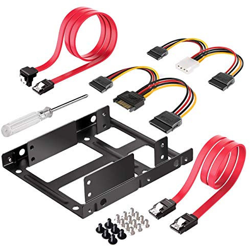 Inateck Adattatore SSD/HDD, Supporto SSD da 2,5 a 3,5, Doppio Hard Disk Interno,ST1002S