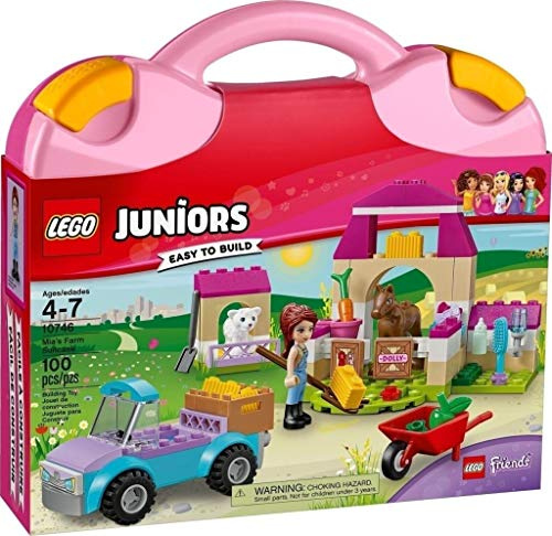 LEGO Juniors 10746 - Mias Pferdestall-Koffer
