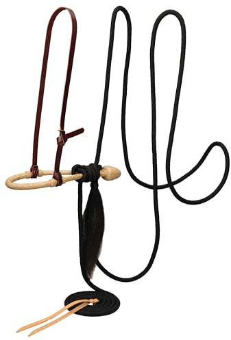 Weaver Leather Unisex-Erwachsene 30-0219 Weaver Leder-Komplettset mit Bosal, Schwarz, Average