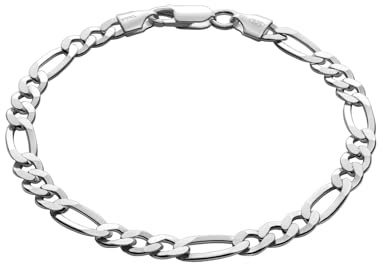 Sterll Bracelet pour hommes, avec une boite à bijou, idéale comme cadeau pour homme