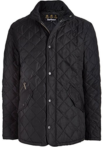 Barbour Men's Chelsea Sportsquilt Jacket Black L
