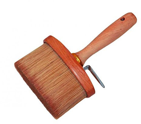 SEPI Malerkiste - Fassadenbürste oval 132x65mm - Maler-Qualität