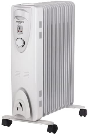 Bastilipo - Radiador de aceite compacto 2000W, 9 elementos, 3 potencias, RAC9-2000