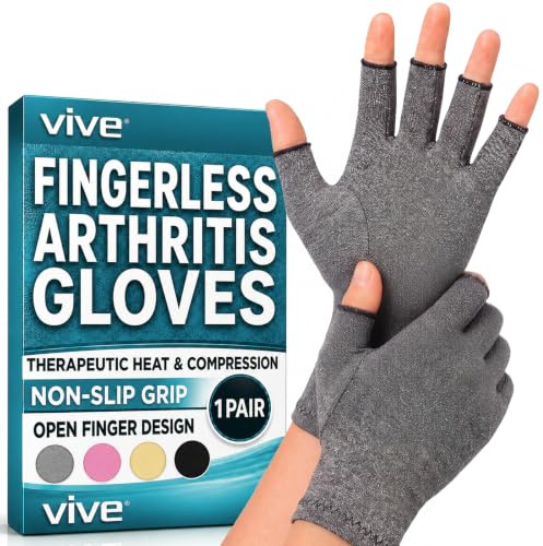 Vive Arthritis Gloves - Men, Women Rheumatoid Compression Hand Glove