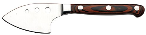 Rockingham Forge - Coltello universale per parmigiano in acciaio inox 18/10 con manici in palissandro rivettati
