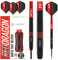RED DRAGON Milano RS 21g Tungsten Darts Set mit Flights und Schäfte