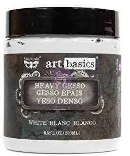Prima Marketing Finnabair Art Basics Heavy Gesso 8.5 Oz-White