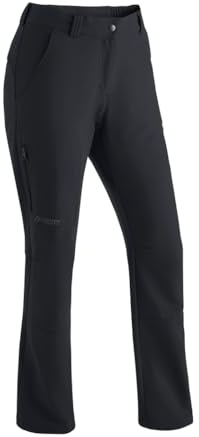 Maier Sports dam Helga mjuka shellbyxor utomhus elastiska byxor Helga Softshellhose Outdoor Elastischhose