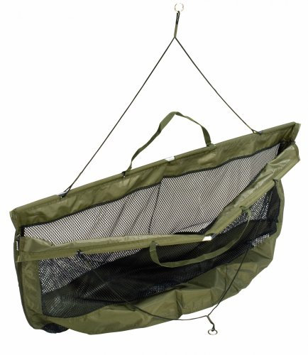 Anaconda Unisex – Erwachsene Travel Weigh Sling Wiegetasche für Großfische, Schwarz-Grau-Grün, 112 x 52 cm