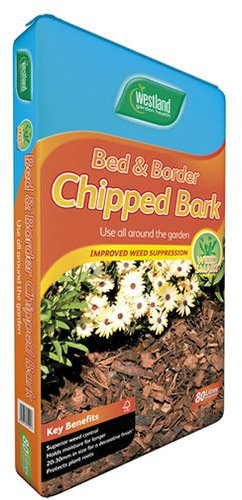70L WESTLAND BED AND BORDER CHIPPED BARK WEED SUPPRESSION CONTAINER PLANT TUB