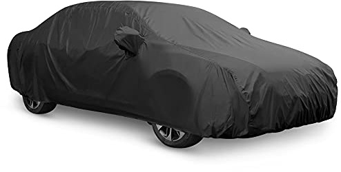 uxcell 3XL Breathable Waterproof Car Cover with Mirror Pockets - All-Season Protection for SUV, Pickup Trucks, Large Vehicles