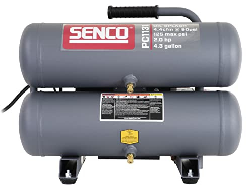 Senco PC1131 Compressor, 2.5-Horsepower (PEAK) 4.3-Gallon
