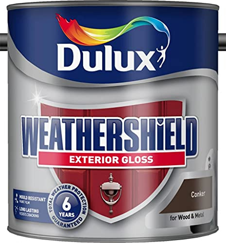 Dulux Weathershield Exterior Gloss 2.5L Conker (446254)