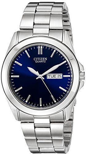 Citizen Men's Classic Quartz Watch, Stainless Steel, Silver-Tone (Model: BF0580-57L)