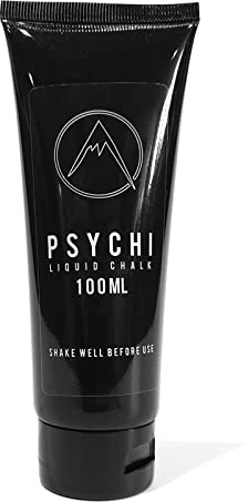 Psychi | 100ml Liquid Chalk | Gym Chalk | Ultimate dust free grip | Formulated for Crossfit Gym Bouldering Rock Climbing Gymnastics Weightlifting Pole Dancing Powerlifting and more.
