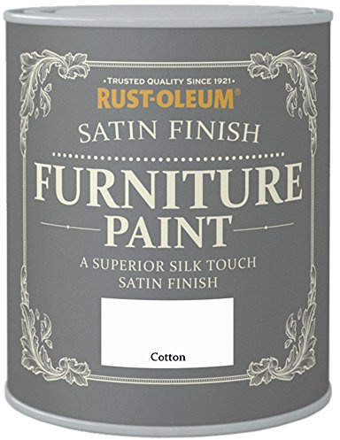 Rust-Oleum Satin Finish Furniture Paint Cotton 125ml