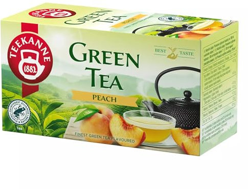Teekanne Green Tea Peach 20 Teebeutel