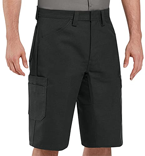 Red Kap mens Shop shorts, Black, 34W x 13L US