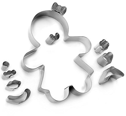 Ibili 794302 - Set 10 Cortapastas Chica