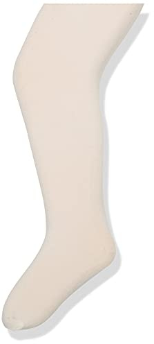 Jefferies Socks Baby-Girls Infant Pima Tight, Ivory, 0-6 Months