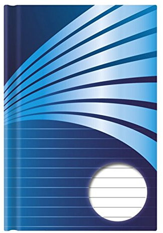 Stylex 76380 Kladde A5, liniert, blau