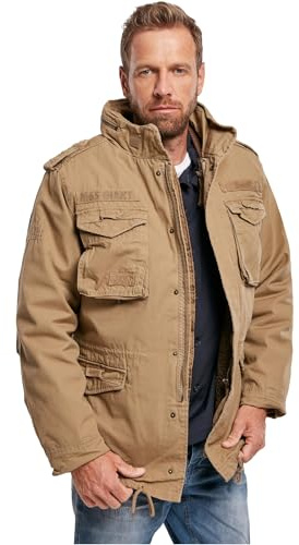 Brandit M65 Giant Jacket, Color: camel, Size: S