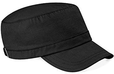 Beechfield - Casquette militaire - Adulte (Taille unique) (Noir)