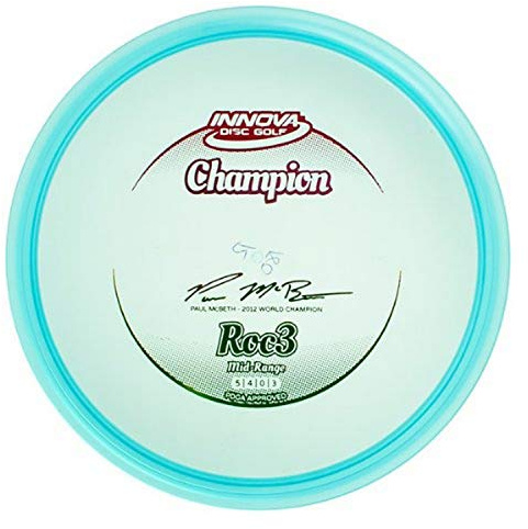 Innova Disque Golf Champion Matière ROC 3 Golf Disque (Les Couleurs Peuvent Varier), CHPROC3, Colors Vary, 165-169gm
