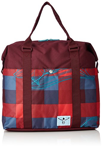 Chiemsee Damen City Shopper Umhängetasche Mehrfarbig (Checks Floral)