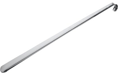 Wenko Calzador Largo Acero INOX - antidérapant, Acero Inoxidable, 58.5 x 4.2 x 3.8 cm, Cromo Brillante