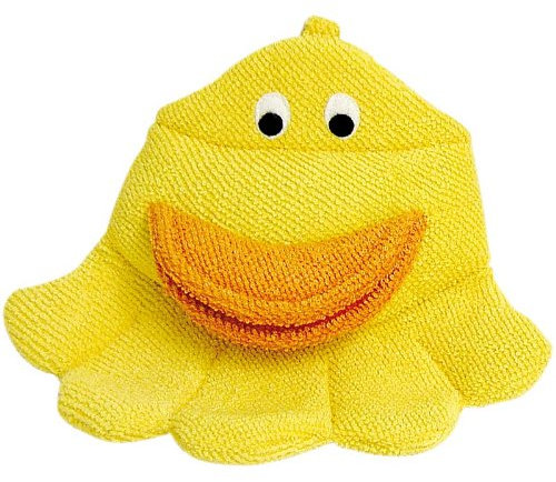 Kinder Waschhandschuh, Kosmetex Waschlappen in Tierform, Ente