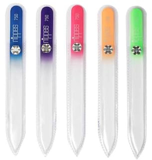 NIPPES Lima per unghie in vetro, 14 cm, n. 750E, 1 pezzo