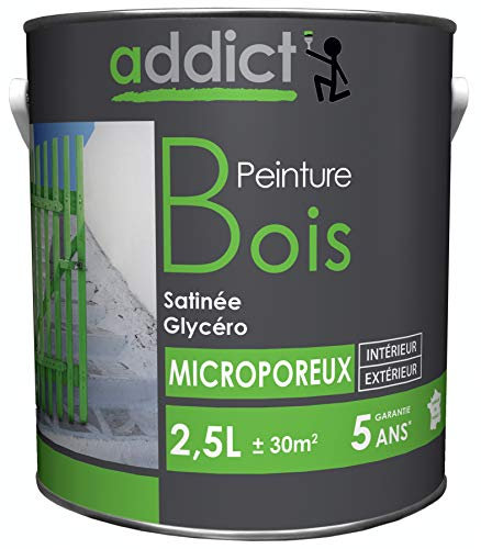 ADDICT PEINTURE BOIS 2.5 L lavande