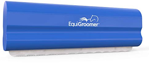 EquiGroomer EasyGroomer Spazzola per rimozione del pelo per cani e gatti, per sottopelo per animali grandi e piccoli, pettine rimuove sporco, peli e pellicce, perfetto per peli corti e lunghi, azzurro