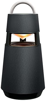 LG XBOOM 360 RP4 Omnidirectional 360˚Sound Portable Wireless Bluetooth Speaker with Mood Lighting, Up to 10 Hours Battery, Indoor/Outdoor - Peacock Green