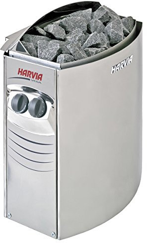 Sauna Poêle Électrique Harvia Vega 6,0 kW avec unité de contrôle encastré BC60, Taille de sauna: 5 - 8 m³ , Tension 400 V 3N ou 240 V 1N