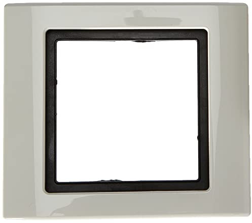 Schneider Electric Merten Aquadesign-Rahmen für Steckdose und Schalter, 1-fach, IP44, polarweiss, Artikelnummer 400119