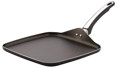 Farberware High Performance Nonstick Griddle Pan/Flat Grill, 11 Inch, Black