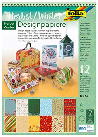 Folia 11349 - Blocco per bricolage, 12BL, multicolore