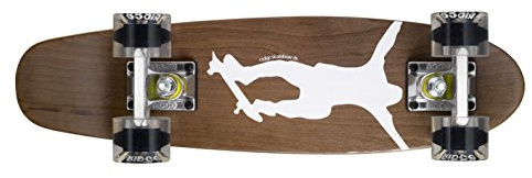Ridge Skateboards Maple Mini Dark Dye - Longboard, Color Transparente, Talla 22-Inch
