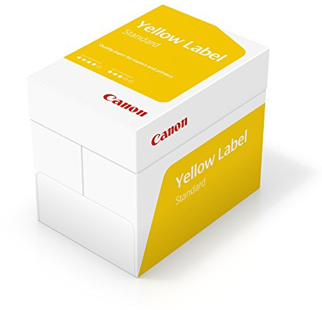 Canon Yellow Label Standard ECF A4 Paper 80gsm (Pack of 2500) 97003515