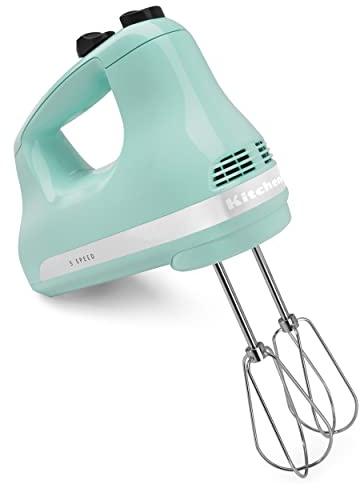 KitchenAid 5 Ultra Power Speed Hand Mixer - KHM512, Ice Blue