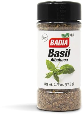 Badia Basil Leaves, 0.75 oz – Sweet Aromatic Herb for Essential Italian Recipes