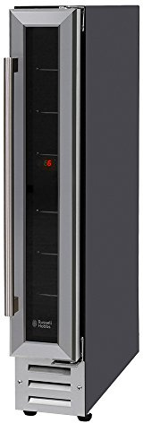 Russell Hobbs RHBI7WC1SS Freestanding or Integrated Wine/Drinks Cooler, 7 bottle capacity, Stainless Steel