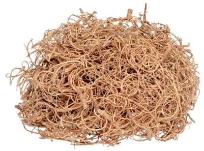 NaDeco Curly Moos in Natur, Gewicht ca. 50g | Curlymoos | Tillandsia Moos | Spanisches Moos | Moos-Deko | Deko-Moos | Bastelmoos | Dekomoos | Bastel-Moos | Moos zum Basteln