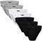 Brubaker 7er Pack Herren Slips Baumwoll Mix 3X Schwarz / 2X Weiss / 2X Grau Gr. M